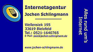 Internetagentur Jochen Schlingmann - Webdesign - Homepages